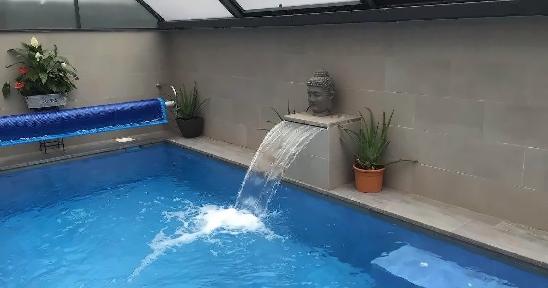 Piscina-spa climatizada